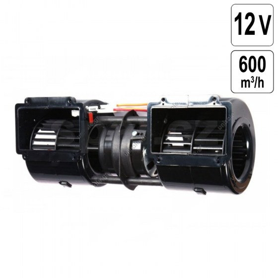 Ventilator Centrifugal 12V -  600 m3/h - 3 Viteze - 002-A46-02